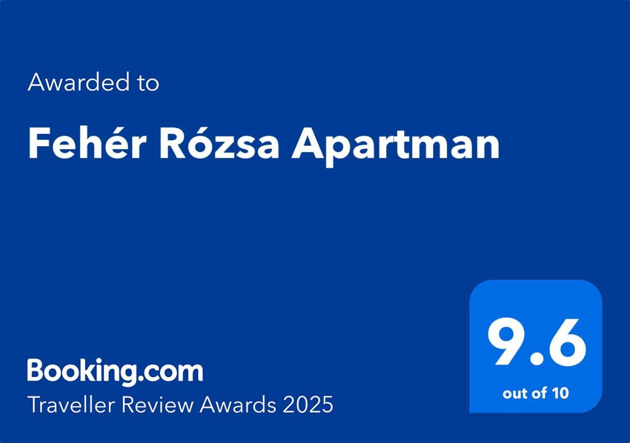 Feher Rozsa Apartman Черсегтомай Экстерьер фото
